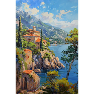 Oil Canvas Italy Landscape